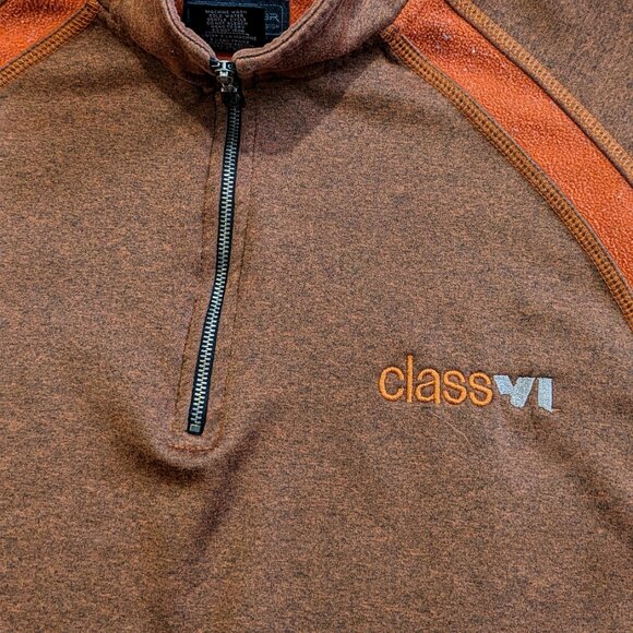 Level Wear Midlayer Class IV White Water Rafting Half-Zip Fleece size Men's XL - Picture 3 of 6